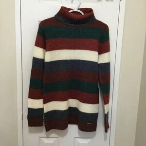 Ex-girlfriend Women's Small Long Sleeve Mock Neck  Knit Casual Pullover Sweater